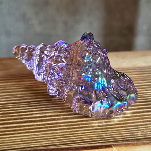 Mini pink glass - mini, seashell