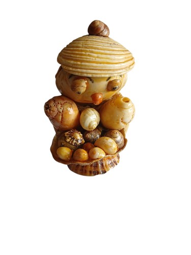 Vintage sea shell ornament - vintage,