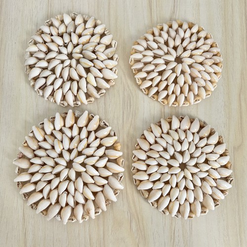 Seashell round trivet coaster - seashell,