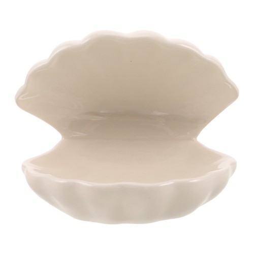Ceramic shell jewelry box - shell, sea