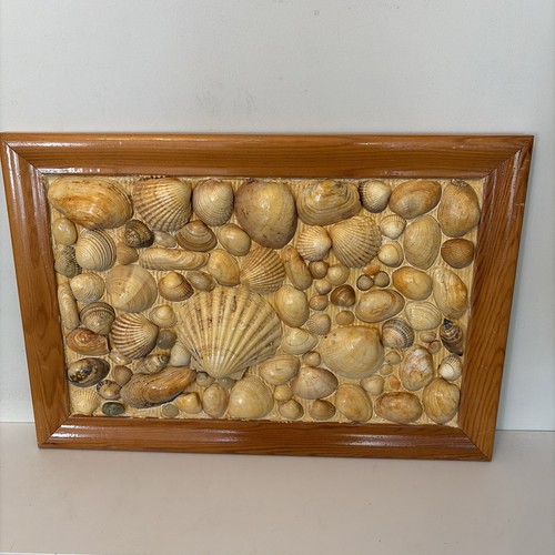 Vintage handmade seashell - vintage,
